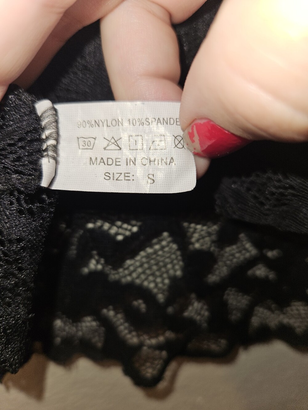 Unbranded Womans Black Bralette Size S - Picture 9 of 10